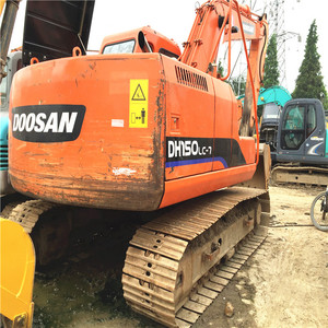 中古韓国掘削機doosan 150lc-7/中古掘削機doosan dh150lc-7/良好な状態、Doosan DH150LC-7掘削機