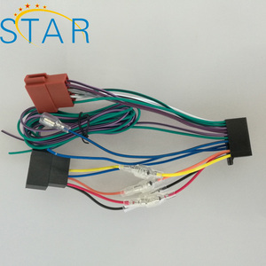 Connecteur radio automobile 22 broches vers faisceau de câblage ISO pour lecteur <span class=keywords><strong>CD</strong></span>, faisceau de câblage - Product Image 3