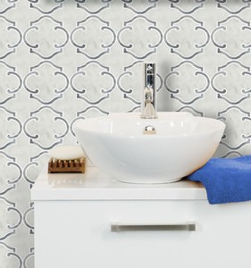 Prezzo al <span class=keywords><strong>metro</strong></span> quadrato waterjet marmo mattonelle di mosaico - Product Image 4