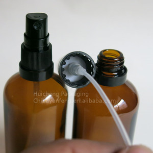 Alta quanity 100 ml amber vacía botella de perfume atomizador - Product Image 2