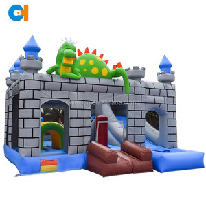 Comercial inflable castillo hinchable, inflables bungee saltó, gorila combos con piscina - Product Image 1
