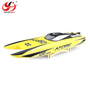 VOLANTEX Kapal RC 2.4G, Perahu RC 792-4 Kecepatan Tinggi 65Km/Jam 3540 2000KV Motor Atom RTR