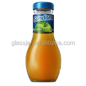 Juice Sandora apples sterilized 200g glass bottle