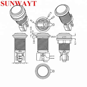 <span class=keywords><strong>2</strong></span> oyuncu Arcade Diy kiti ile arcade usb kodlayıcı denetleyici ve zippyy joystick krom push button seti oyun salonu oyun makinesi - Product Image 6