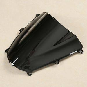 กระจกบังลมแบบฟองคู่สีดำ tcmt สำหรับ Honda CBR600RR CBR <span class=keywords><strong>600</strong></span> <span class=keywords><strong>RR</strong></span> 2005 <span class=keywords><strong>2006</strong></span> F-2304-B