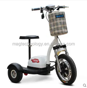 Zappy 3wheels with led best quality enclosed electric tricycle portable electric bike New lithium battery cheap mini folding ele