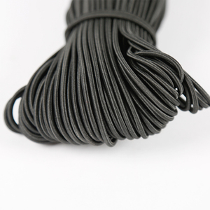<span class=keywords><strong>Cordon</strong></span> élastique rond tressé <span class=keywords><strong>1mm</strong></span> 2mm 2.5mm 3mm 3.8mm 4mm - Product Image 1