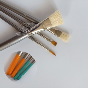 Échantillon gratuit 4 Pièces mélangées cheveux professionnelle de fourniture directe d'usine acrylique <span class=keywords><strong>aquarelle</strong></span> artiste brosse ensemble - Product Image 2