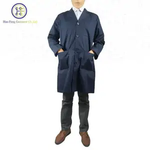 Оптовая продажа, хлопковая медицинская кислотостойкая лабораторная куртка OEM в медицинской униформе