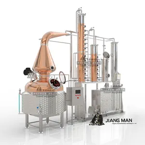 500 Gallon Copper Helmet Alcohol Making Equipment Gin Still Distillation Rye Whiskey Distillery