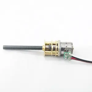 Mini motor de passo VSM08-016-10G25M3 8mm com 4 fios, micro motor de passo, sistema de segurança da china, fornecedor 3.3v