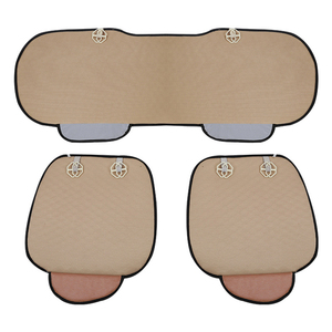 Housse de siège de voiture arrière antidérapante <span class=keywords><strong>en</strong></span> cuir PU tapis de coussin respirant pour fournitures de véhicule sport OEM voiture gris <span class=keywords><strong>Tesla</strong></span> <span class=keywords><strong>3</strong></span> jours ensemble complet - Product Image 1