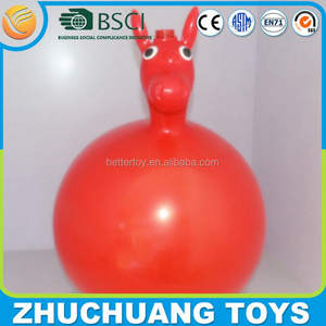 Pelota Saltarina Inflable de PVC con Diseño Personalizado de Caballo Animal, 45 cm, Multicolor - Product Image 2