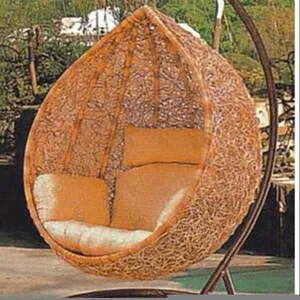 Двухместное качели-гамак для патио, алюминиевое кресло-качели