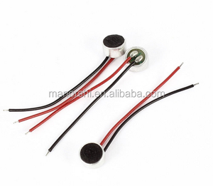 6ミリメートル × 3.5ミリメートル2 Wire MIC Capsule <span class=keywords><strong>Electret</strong></span> <span class=keywords><strong>Condenser</strong></span> <span class=keywords><strong>Microphone</strong></span> - Product Image 1