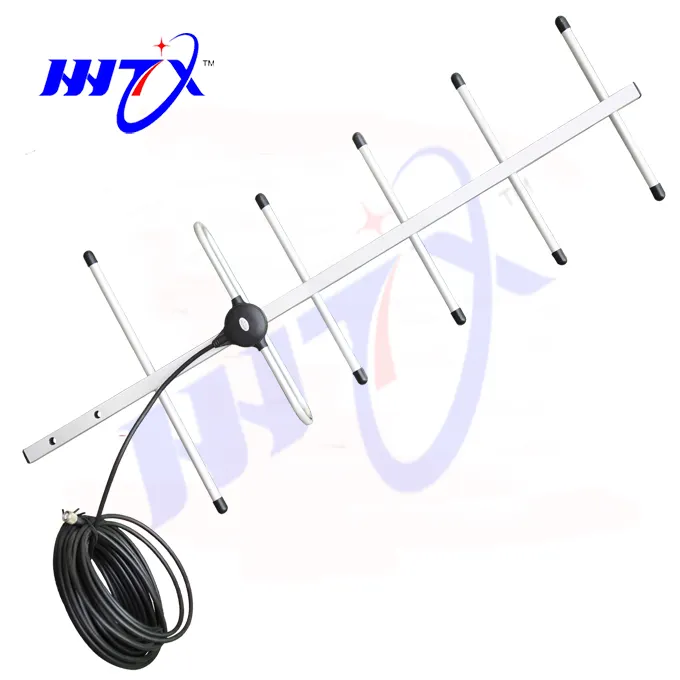 UHF450-470M direção ao ar livre yagi antena UHF 6 elemento 435MHz yagi antenna N fêmea 446MHz