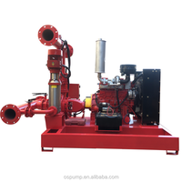 Pompa mesin Diesel Fire Fighting 500gpm pompa api dengan Diesel dan pompa listrik