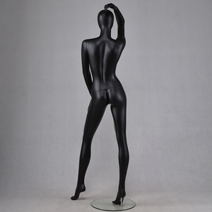 Noir grand <span class=keywords><strong>buste</strong></span> en fiber de verre abstraite sans visage tête décorative curvy sexy pose <span class=keywords><strong>mannequin</strong></span> <span class=keywords><strong>femme</strong></span> - Product Image 5