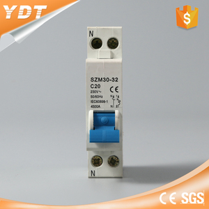 Fournisseur vente directe bien électrique miniature automatique 6-32A circuit disjoncteur courant résiduel - Product Image 4