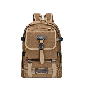 Alta calidad mochilas bolsas softback tipo elegante hombres lona últimas bolsas de la escuela - Product Image 3