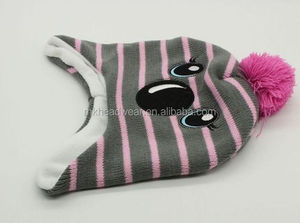 Cappello Invernale per Bambini con Paraorecchie, Cappello <span class=keywords><strong>Inka</strong></span>, Grazioso e Caldo Berretto Invernale con Paraorecchie Decorati - Product Image 3