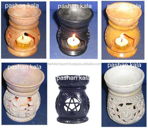 Soapstone Decorative Aroma Fragrance <b>Oil</b> <b>Burner</b> - Product Image 1