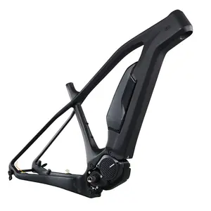 Karbon Fiber Electric Mountain Bike Frame 27.5ER Sepeda 148X12 Meningkatkan Bingkai