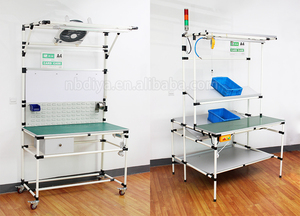 28mm צינור מחבר מתכת משותף מהדק מחבר Industria רזה מתלה צינור מערכת עבור רולר placon - Product Image 5