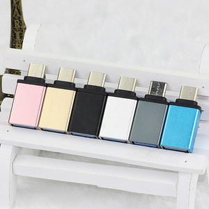 Adaptateur USB 3.0 femelle à type c mâle OTG, en alliage d'aluminium, haute qualité - Product Image 5