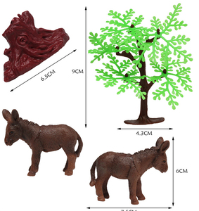 Kids Plastic Hollow <strong>Farm</strong> Animal Toy <strong>Set</strong> - Product Image 5