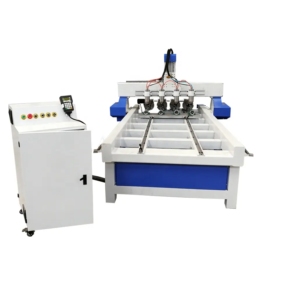 More Easy New Style Hot Sale With Low Price 4Axis Cnc Machine With Rotary 1325 3D Wood Carving Cnc Router Woodworking