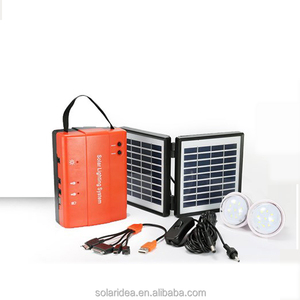 Urgence Rechargeable pour mini système d'énergie solaire à la maison