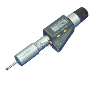 Roktools Elektronische Digitale 3 Punt Interne Binnenkant <span class=keywords><strong>Micrometer</strong></span> 3 Pin Hole Gauge Diameter - Product Image 2