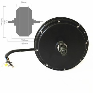 <span class=keywords><strong>QS</strong></span> 5000 Вт Бесщеточное зубчатое заднее моторное колесо постоянного тока для электрических велосипедов - Product Image 5