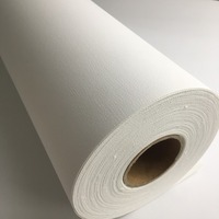 Toile en coton imprimable 450 g/m², papier toile en coton blanc pour impression jet d'encre pour impression giclée
