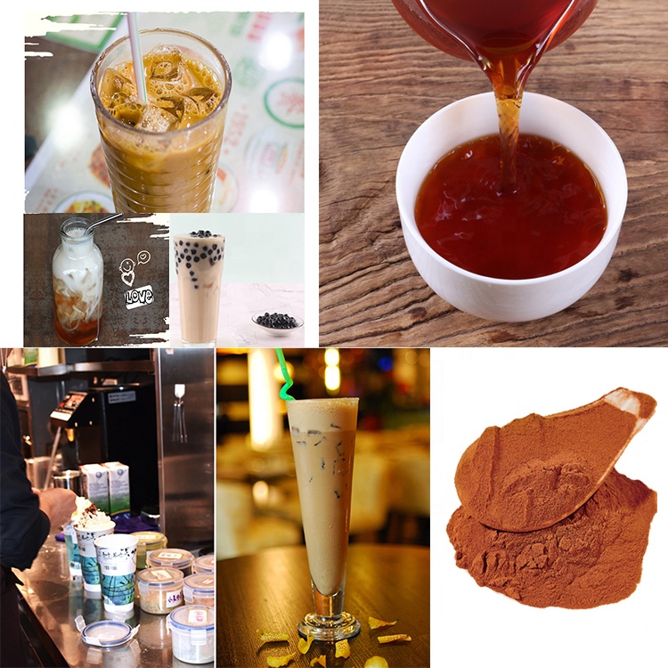 پودر عصاره چای سیاه 100٪ محلول در آب فوری برای نوشیدنی 5