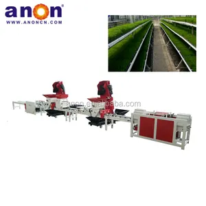 ANON automatically spreads seeds and covers soil to release water Rice Nursery Sowing Machine