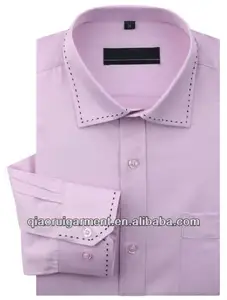 2013 Custom mechanic shirts design Slim fit Dress/formal long sleeve man shirt Pick Stitch/Saddle Stitch
