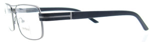 2015 titanio doble puente gafas monturas/marco de gafas para los hombres 100% Titanio Optik bisagra de resorte de gafas - Product Image 3
