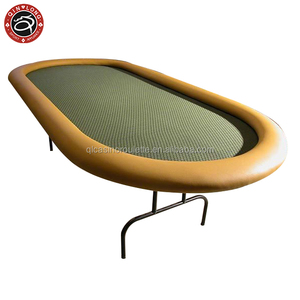Professional Luxury Texas Baccarat Clay Iron ABS Brass Frame Customizable Casino <strong>Poker</strong> <strong>Table</strong> and Mahjong <strong>Table</strong> - Product Image 2