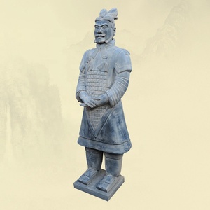Figuritas <span class=keywords><strong>de</strong></span> porcelana antigua china para decoración del hogar, artesanías <span class=keywords><strong>de</strong></span> alfarería <span class=keywords><strong>de</strong></span> tamaño real, <span class=keywords><strong>guerreros</strong></span> <span class=keywords><strong>de</strong></span> <span class=keywords><strong>terracota</strong></span> - Product Image 3