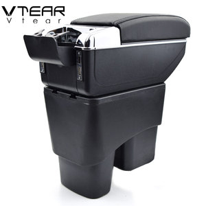 Hộc để đồ trung tâm tích hợp cổng sạc USB nâng cao cho Kia <span class=keywords><strong>Pegas</strong></span>, phụ kiện xe hơi 17-18 - Product Image 3