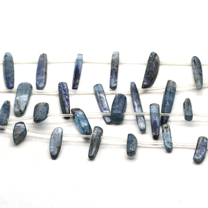 Top Forato Raw Natural Blue Kyanite Branelli Della Pietra Preziosa Point <span class=keywords><strong>Perline</strong></span> Bastone - Product Image 2