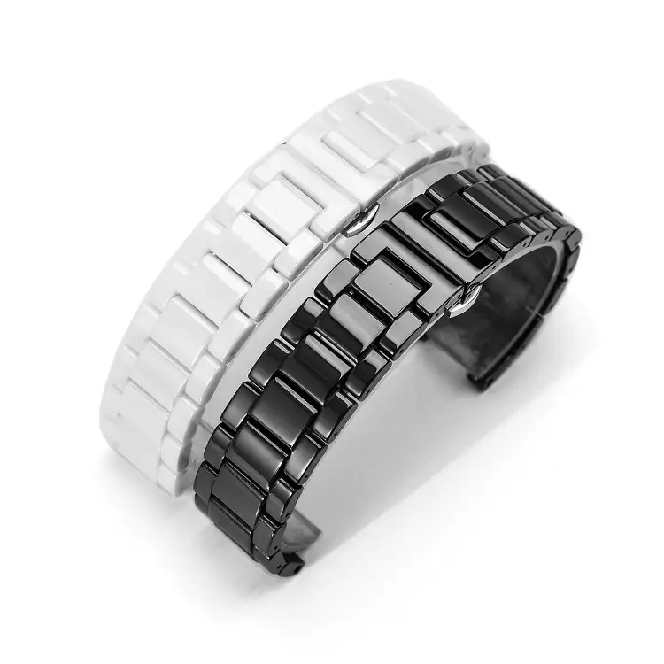 Vendita calda di Ricambio Ceramic Watch Band Per Cinturino Da Polso con sufficiente magazzino