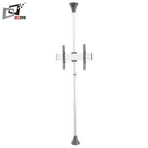 Up and Down Movement Exhibition Stand Floor <strong>TV</strong> <strong>Brackets</strong> <strong>50</strong> <strong>Inch</strong> for Single Screen - Product Image 1