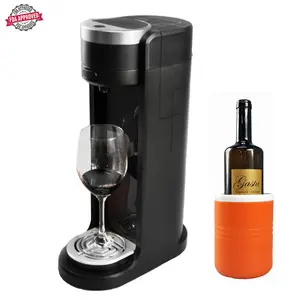 Dispensador de vino automático de mesa, bomba eléctrica, aireador de botellas de vino