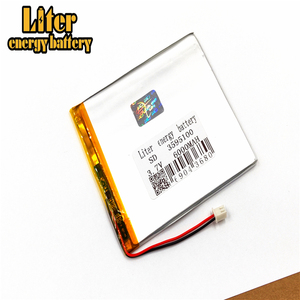 Plug 2.5-2 P 3595100 6000 mah 3.7 v lipo battery Rechargeable solar li ion polymer lithium battery with PCM - Product Image 1