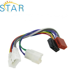 6 8 10 دبوس إلى ISO الرصاص الأسلاك المنوال محول كهرباء سلك راديو موصّل كهربائي - Product Image 4