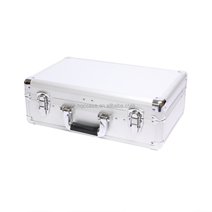 Customized Size Aluminium Carry Case Tool Suitcase Small Hard Aluminum Tool Case with Foam