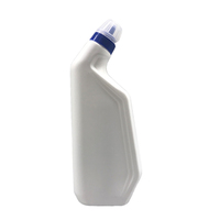 PE Plastic Toilet Bowl Cleaner Bottle, Curve Bathroom